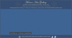 Desktop Screenshot of marineartsgallery.com